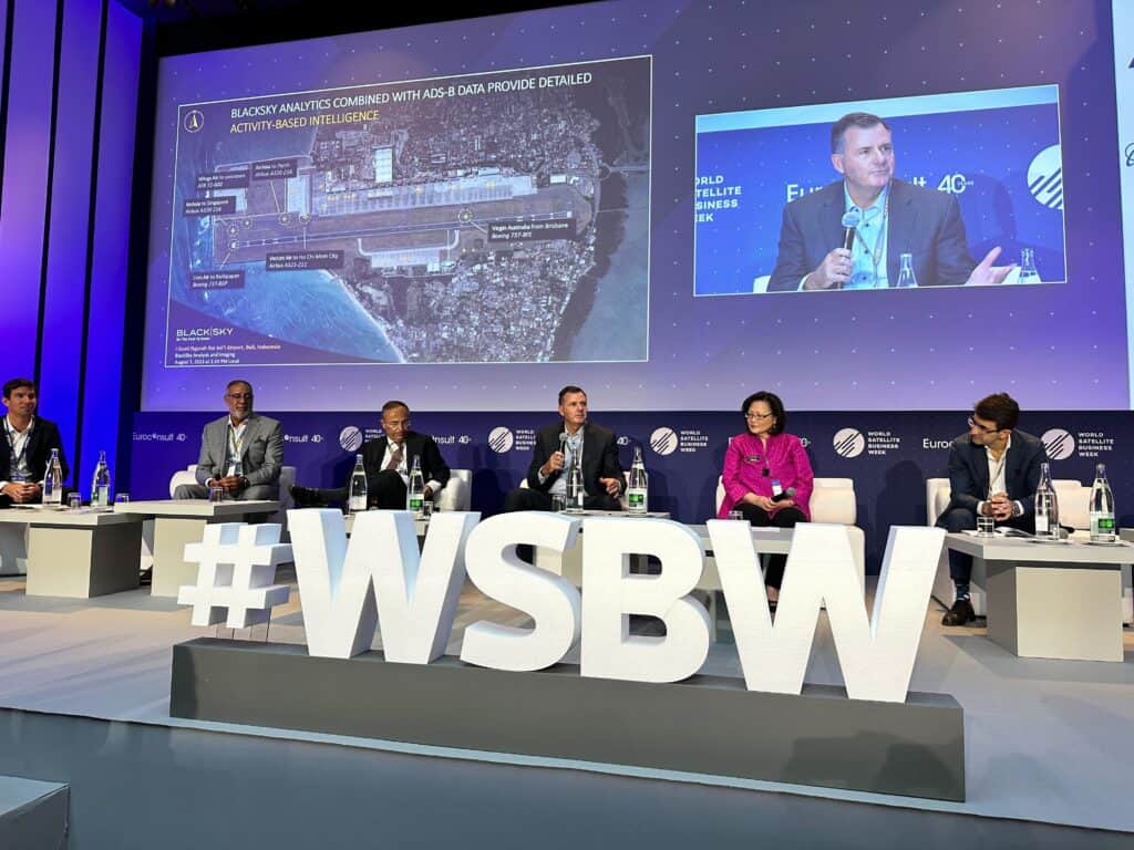 Brian O'Toole Speaking at WSBW 2023.