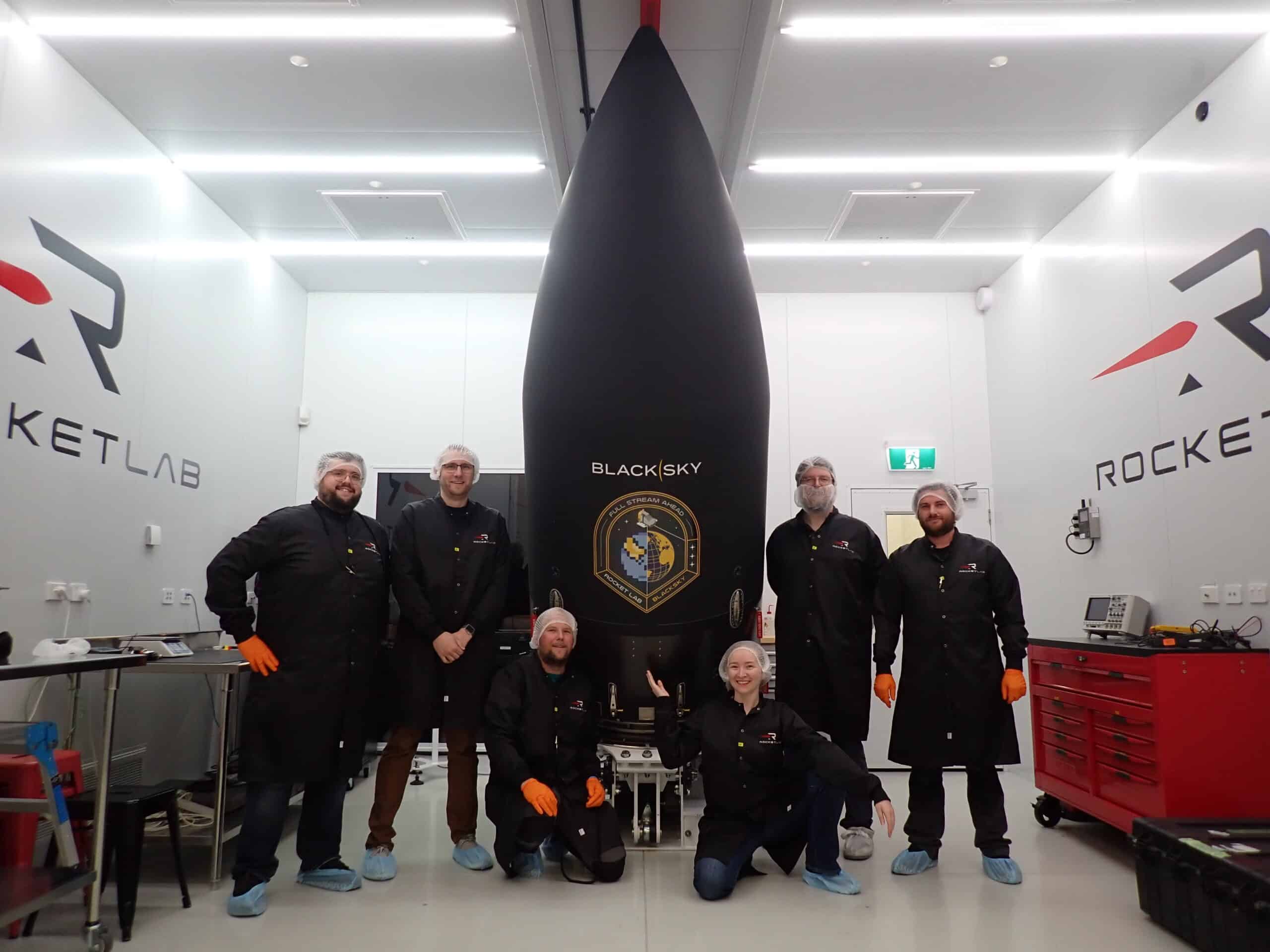 BlackSky's second Gen-3 satellite completes encapsulation.